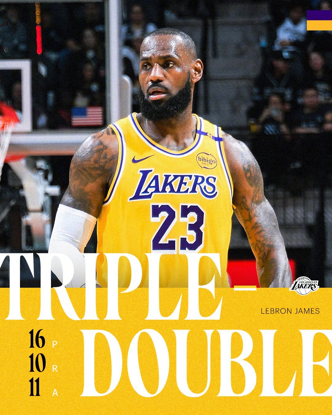 湖人客场击败尼克斯，结束三连败